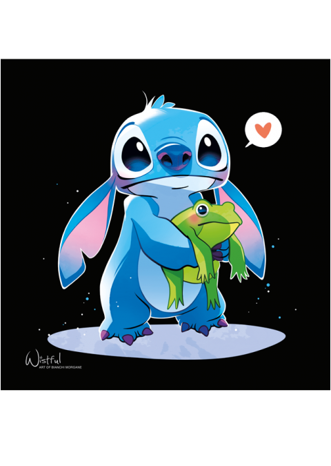 Stitch grenouille